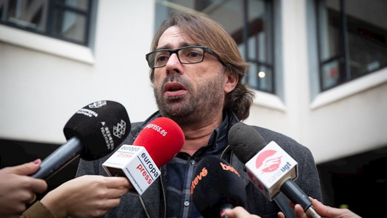 El secretario general de UGT de Catalunya, Camil Ros, en una foto de archivo. | David Zorrakino - Europa Press - Archivo ep el secretario general de ugt de catalunya camil ros en una foto de archivo
