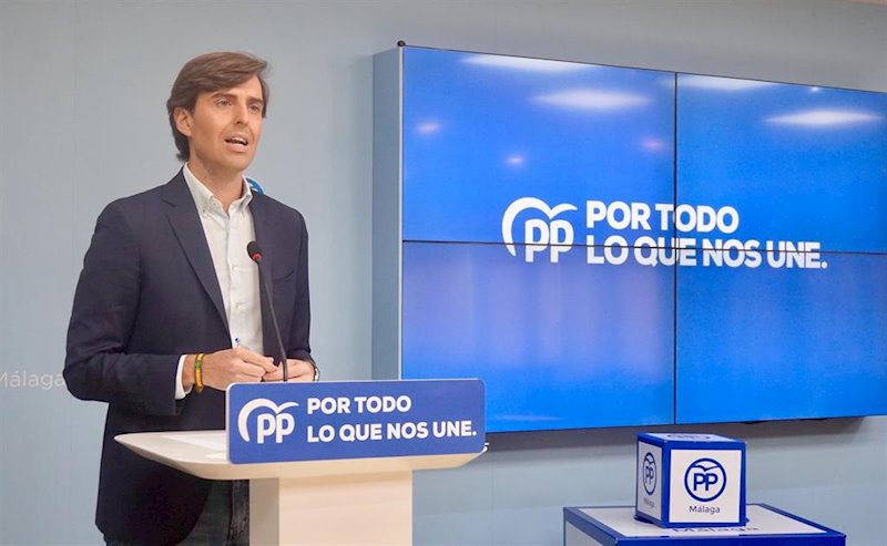 ep el vicesecretario de comunicacion del pp pablo montesinos en rueda de prensa