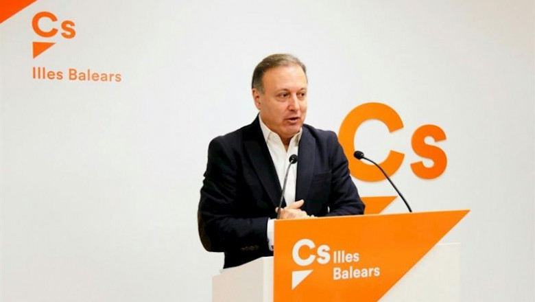 El vicesecretario segundo de Cs anuncia que padece cáncer. | CIUDADANOS BALEARES - Archivo ep el vicesecretario segundo de cs anuncia que padece cancer