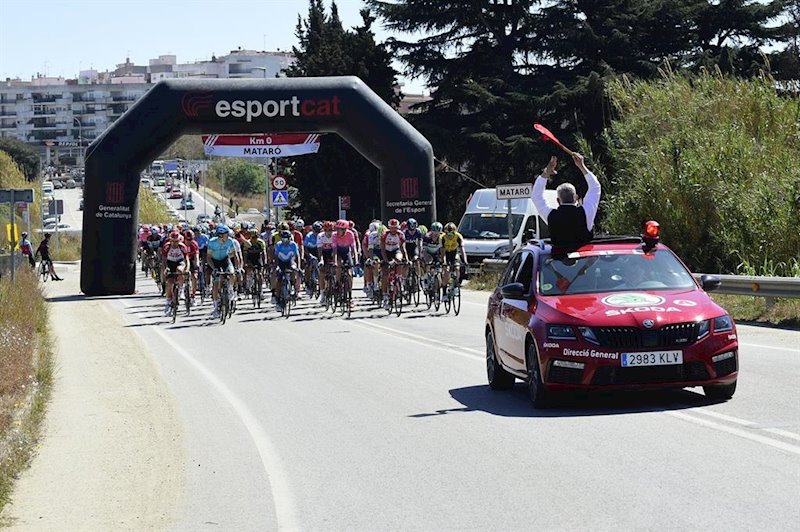 ep etapa de la volta a catalunya a su paso por mataro
