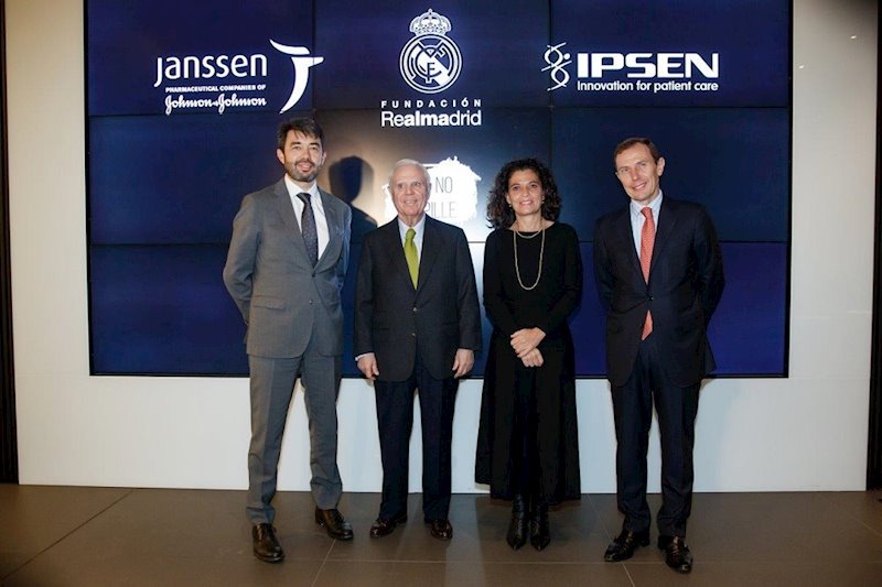 ep firma del cuerdo de janssen e ipsen con la fundacion real madrid