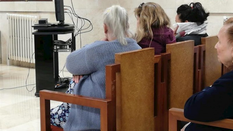Francisca Cortés Picazo, conocida como 'La Paca', en el juicio en la Audiencia Provincial por el blanqueo del dinero procedente del negocio de la droga. | EUROPA PRESS ep francisca cortes picazo conocida como la paca en el juicio en la audiencia provincial por el