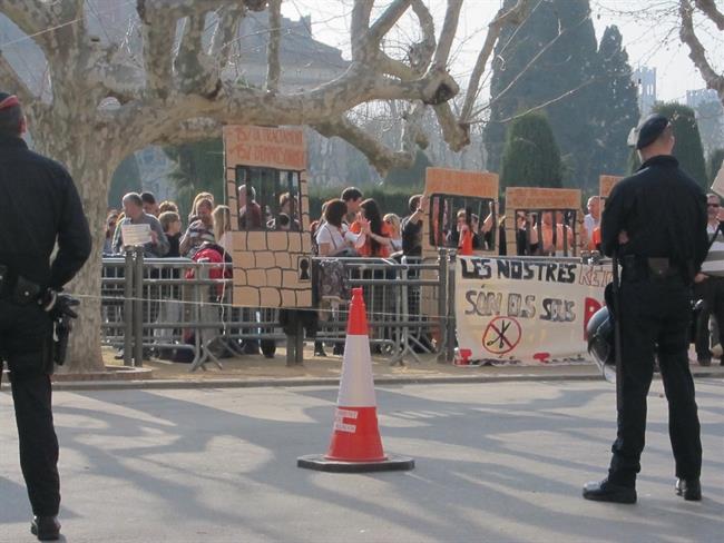 ep funcionariosprisiones protestanparlament
