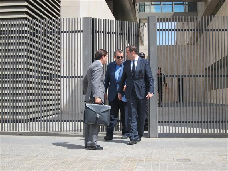 ep juan soler ex presidente del valencia a su salida del juzgado