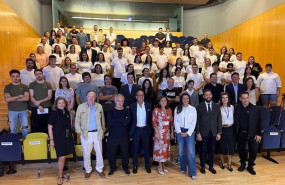 ep la consejera con organizadores responsables de las escuelas de hosteleria mentores y alumnos en