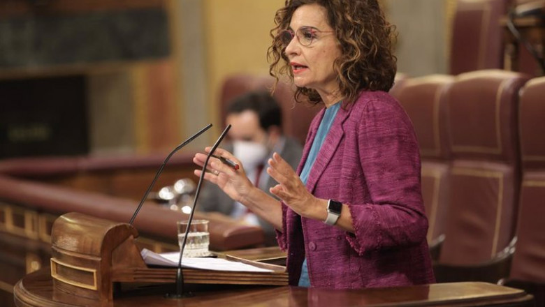 ep la ministra de hacienda y funcion publica maria jesus montero en el congreso