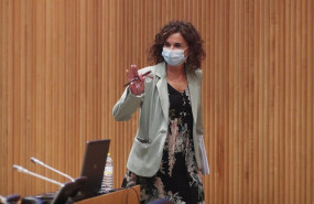 ep la ministra de hacienda y funcion publica maria jesus montero ofrece una rueda de prensa tras la