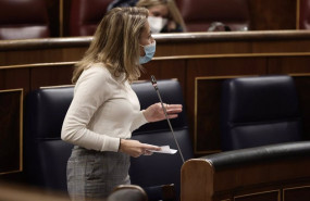 ep la ministra de transportes movilidad y agenda urbana raquel sanchez interviene en una sesion de