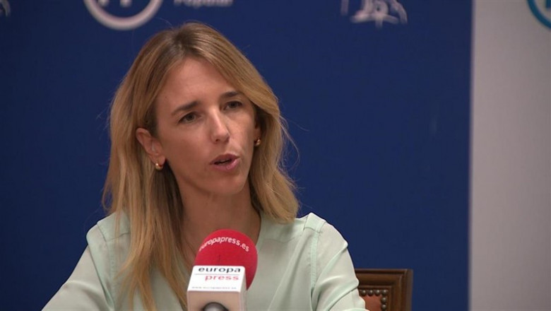 ep la portavoz del pp en el congreso de los diputados cayetana alvarez de toledo durante su