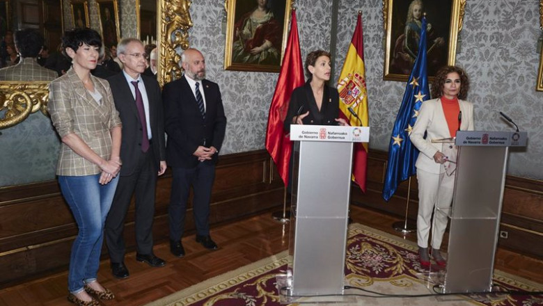 ep la presidenta del gobierno de navarra maria chivite y la ministra de hacienda y funcion publica ep la presidenta del gobierno de navarra maria chivite y la ministra de hacienda y funcion publica