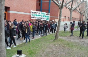 ep manifestacionalumnosla urjccampusvicalvaro