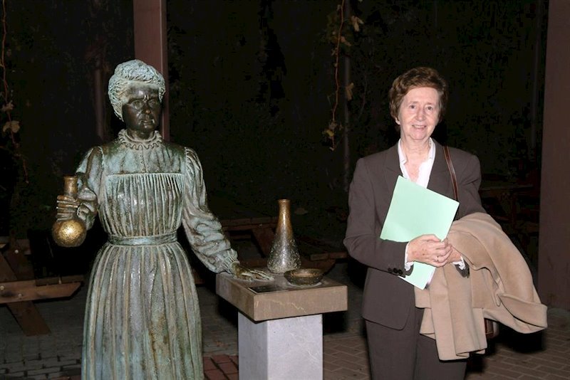 ep margarita salas en el parque de las ciencias en imagen de archivo ep margarita salas en el parque de las ciencias en imagen de archivo