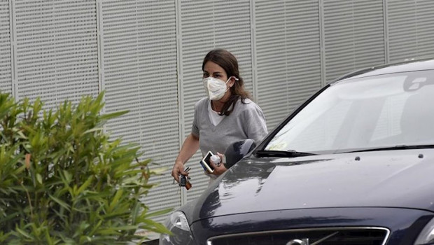 ep maria palacios en las inmediaciones de su casa en madrid