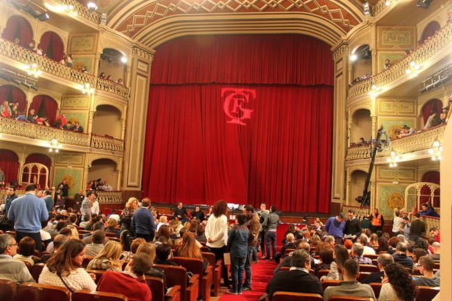 Patio de butacas del Gran Teatro Falla en una sesión de Carnaval | EUROPA PRESS/ARCHIVO ep patiobutacasgran teatro fallauna sesioncarnaval