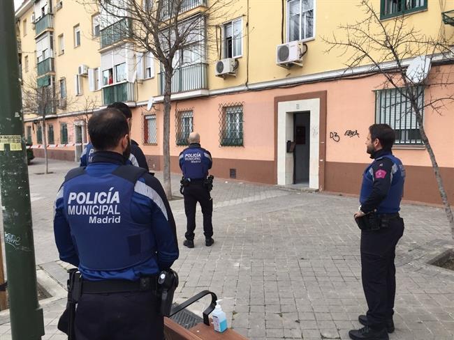 Policía Municipal en el lugar del suceso | EMERGENCIAS MADRID ep policia municipallugarsuceso