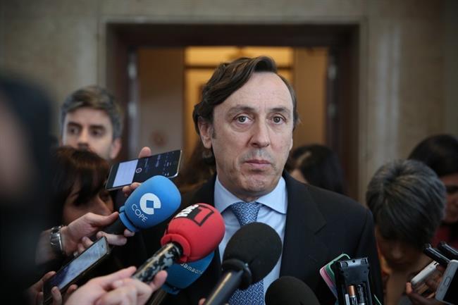 Rafael Hernando atiende a los medios en el Congreso | EUROPA PRESS ep rafael hernando atiendelos medioscongreso