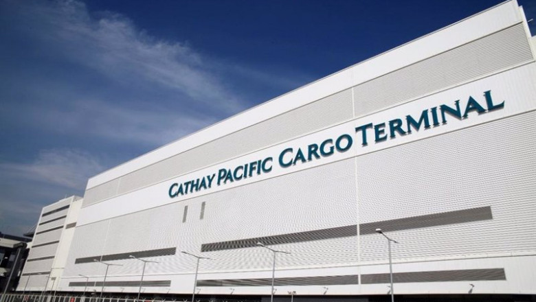 ep terminal de carga de cathay pacifici en el aeropuerto internacional de hong kong ep terminal de carga de cathay pacifici en el aeropuerto internacional de hong kong