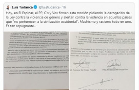 ep tuit en el que el vicepresidente de la junta y miembro de la ejecutiva nacional de cs francisco
