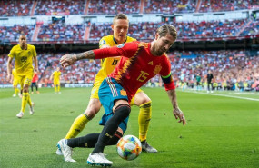 ep uefa euro 2020 qualifier - spain vs sweden