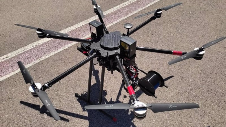 ep vodafone realiza el primer vuelo de un dron 5g en la banda de frecuencia de 700 mhz