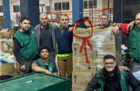 cajas preparadas para ser repartidas cajas preparadas para ser repartidas