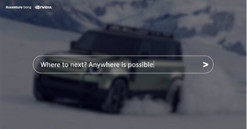 Accenture y Nvidia colaboran en la creación de experiencias inmersivas con IA para el Defender de JLR. | ACCENTURE ep accenture y nvidia colaboran en la creacion de experiencias inmersivas con ia para el defender de