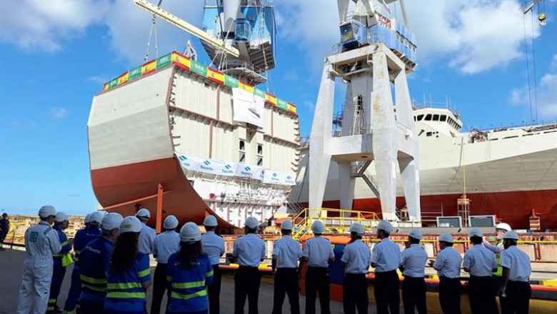 ep acto de puesta de quilla de la septima corbeta para arabia saudi en el astillero de navantia en
