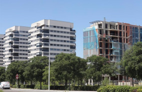 ep archivo   edificio en construccion en madrid espana