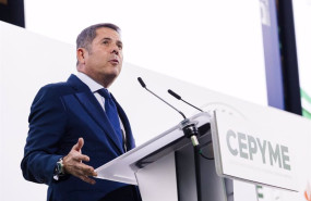 ep archivo   el presidente de la cepyme gerardo cuerva interviene durante la vii edicion de