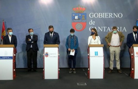 ep archivo   rueda de prensa de los consejeros de galicia asturias cantabria y castilla y leon y los