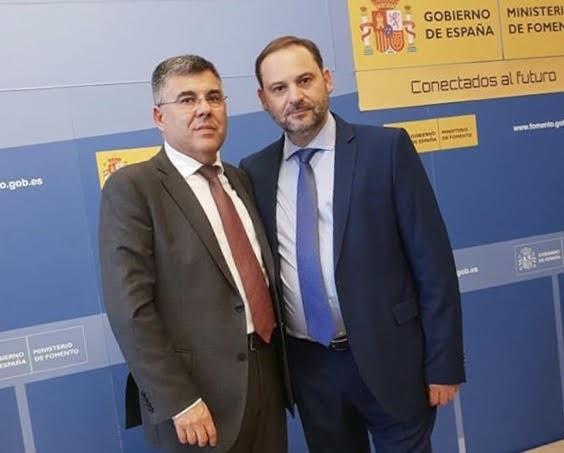 Delegado del Gobierno en la Comunitat, Juan Carlos Fulgencio, y José Luis Ábalos | PSPV ep delegadogobiernola comunitat juan carlos fulgencio y jose luis abalos