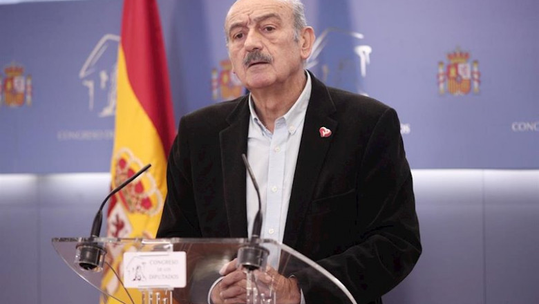 El diputado de PRC en el Congreso, José María Mazón, en rueda de prensa en Madrid tras reunirse con PSOE | Eduardo Parra - Europa Press ep el diputado de prc en el congreso jose maria mazon en rueda de prensa en madrid tras reunirse con