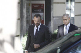 ep el expresidente del fc barcelona sandro rosell a la salida de la audiencia nacional