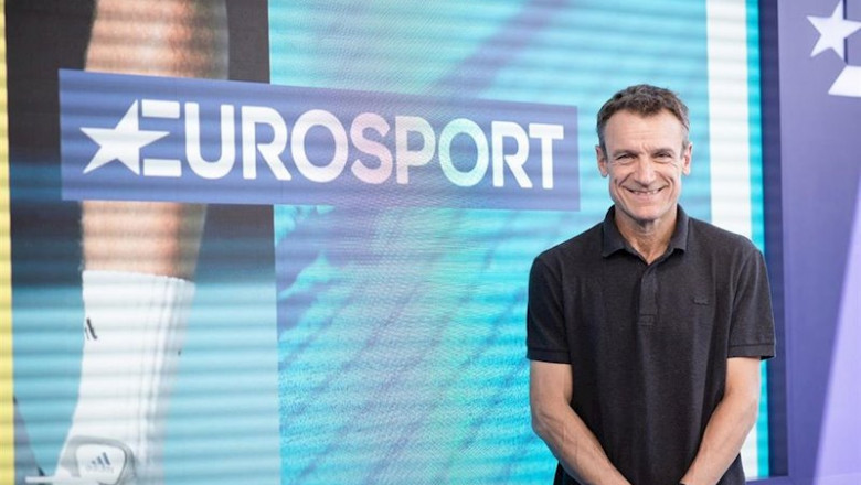 ep el extenista sueco y ahora comentarista de eurosport mats wilander