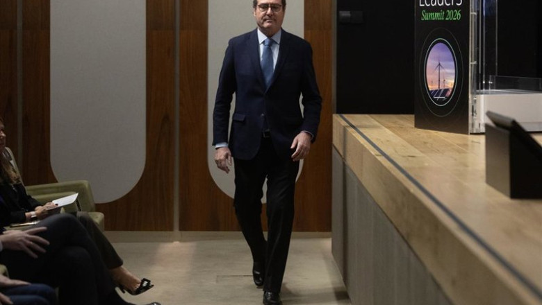 ep el presidente de la ceoe antonio garamendi durante el ii esg leaders summit en el auditorio el