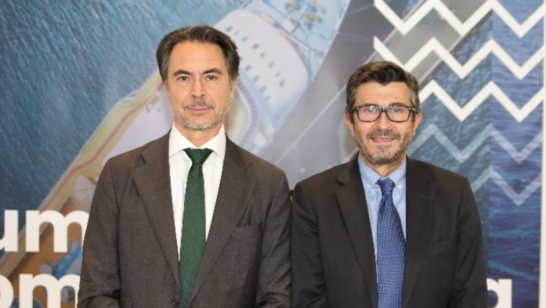 ep el presidente de puertos del estado alvaro rodriguez dapena y el director de la asociacion ep el presidente de puertos del estado alvaro rodriguez dapena y el director de la asociacion