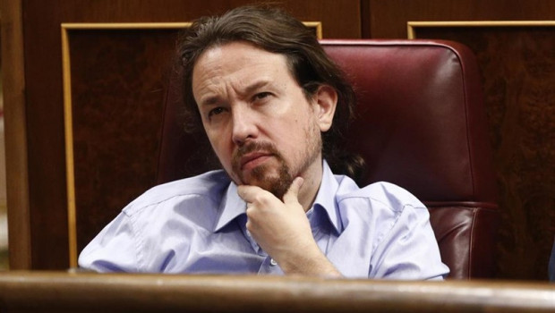ep el secretario general de unidas podemos pablo iglesias escucha la replica del presidente del