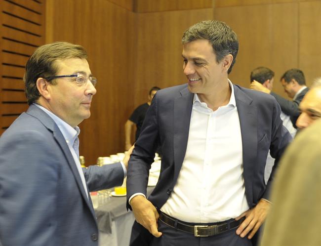 Guillermo Fernández Vara y Pedro Sánchez | BORJA_PUIG DE LA BELLACASA - UBP ep guillermo fernandez varapedro sanchez