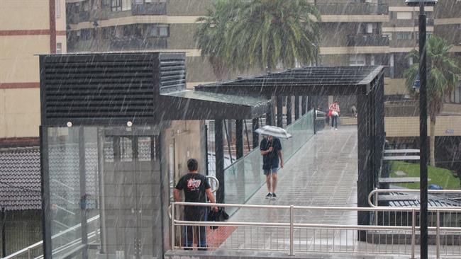 Imagen de Archivo. Lluvia en Barakaldo (Bizkaia) | EUROPA PRESS ep imagenarchivo lluviabarakaldo bizkaia