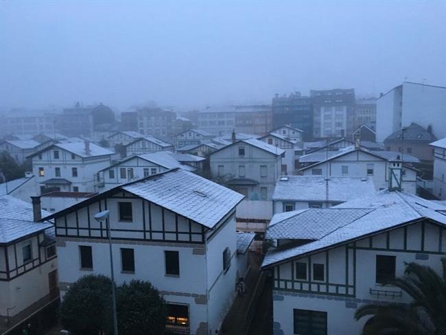 Imagen de la nieve en Lugo, Galicia | EUROPA PRESS ep imagenla nievelugo galicia