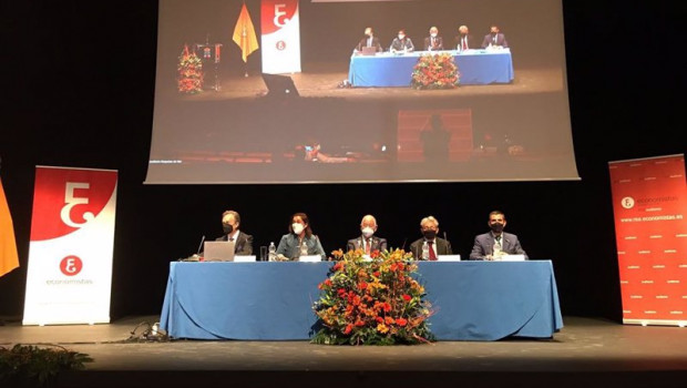 ep inauguracion del ix foro nacional de pequenos despachos de auditores de izda a dcha carlos puig