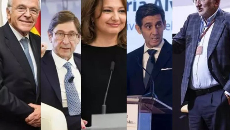 ep isidre faine jose ignacio goirigolzarri marta alvarez y jose maria alvarez pallete y juan roig ep isidre faine jose ignacio goirigolzarri marta alvarez y jose maria alvarez pallete y juan roig
