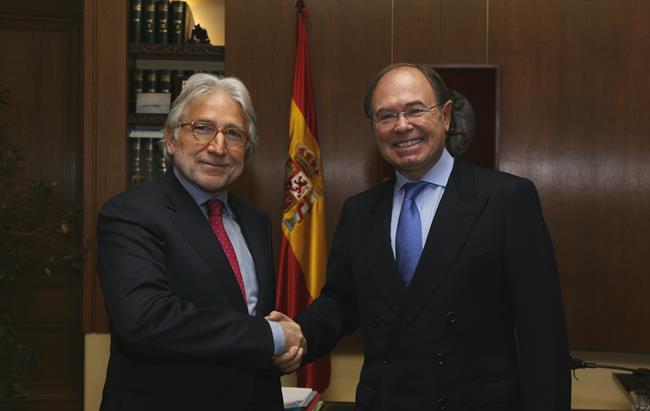 Josep Sánchez Llibre (CEOE) con Pío García Escudero | CEOE ep josep sanchez llibre ceoe con pio garcia escudero