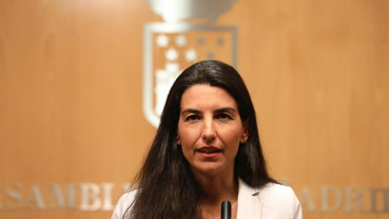 La portavoz de Vox en la Asamblea de Madrid, Rocío Monasterio | Marta Fernández Jara - Europa Press - Archivo ep la portavoz de vox en la asamblea de madrid rocio monasterio