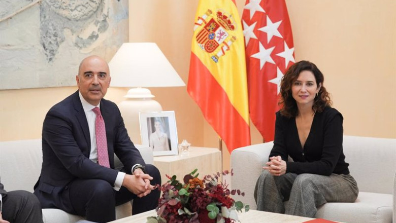 ep la presidenta de la comunidad de madrid isabel diaz ayuso ha recibido este martes en la real casa ep la presidenta de la comunidad de madrid isabel diaz ayuso ha recibido este martes en la real casa