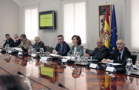 ep la vicepresidenta primera del gobierno carmen calvo preside la conferencia sectorial de seguridad
