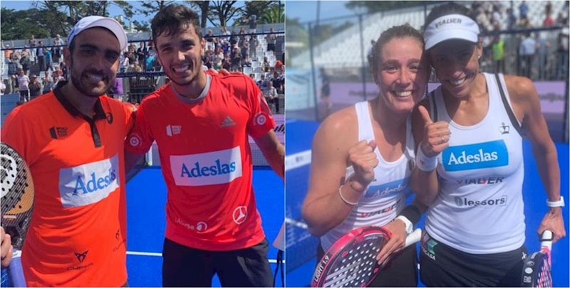 ep las parejas formada por el espanol alejandro galan y el brasileno pablo lima en el cuadro