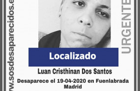 ep localizado el joven de 20 anos desaparecido en fuenlabrada