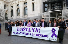 ep minuto de silencio en cibeles