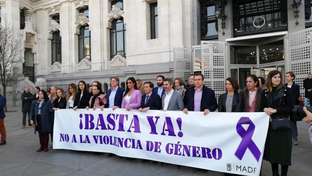 ep minuto de silencio en cibeles